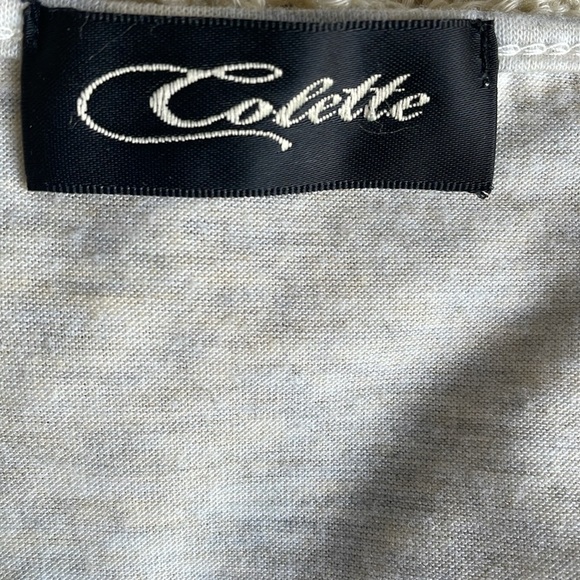 Colette Cream Relaxed Short Sleeve Tee - Picture 5 of 6